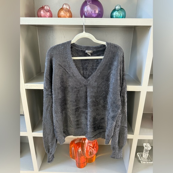 Halogen Black Oversized Sweater - Picture 1 of 5